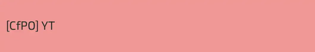 [CfPO] YT